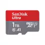 MicroSDXC flash memory SANDISK 1TB UHS‑I U1 A1 Class 10, 150 MB/s, grey (includes SD adapter)