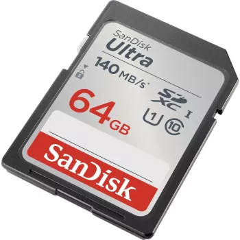 WESTERN DIGITAL SanDisk Ultra 64GB SDXC Memory Card 140MB/s