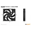 be quiet! SILENT WINGS 4 | 140mm PWM Computer case Fan 14 cm Black 1 pc(s)