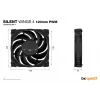 be quiet SILENT WINGS 4 | 120mm PWM Computer case Fan 12 cm Black 1 pc(s)