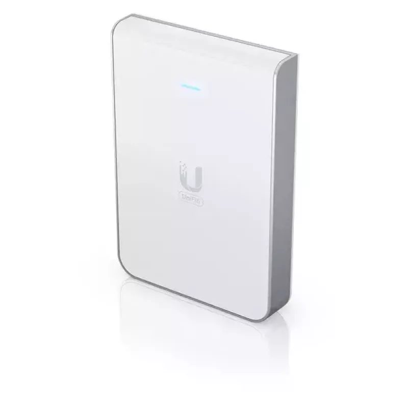 Access Point UBIQUITI Unifi 6 In-Wall U6-IW — dual-band 2.4/5 GHz, 4800 Mbit/s, 5x RJ-45, PoE, white