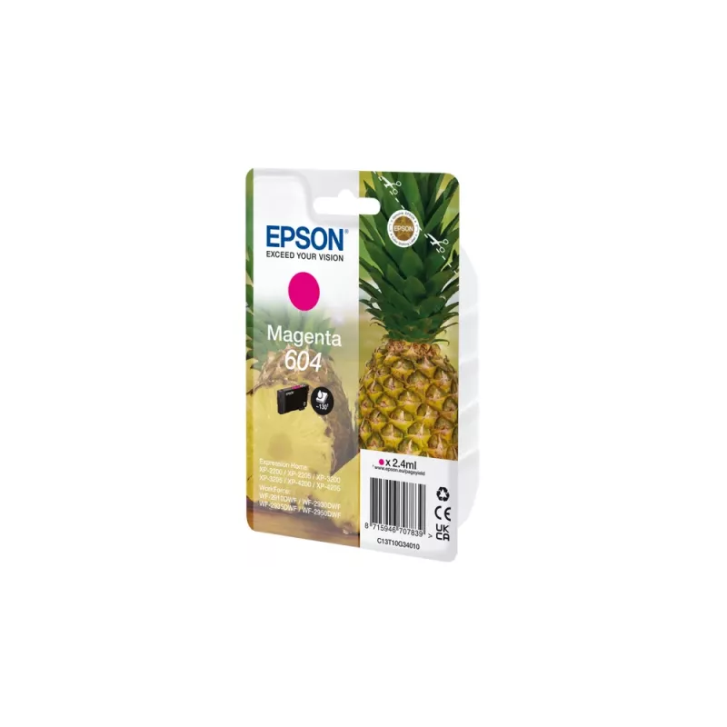 Epson 604 ink cartridge 1 pc(s) Compatible Standard Yield Magenta