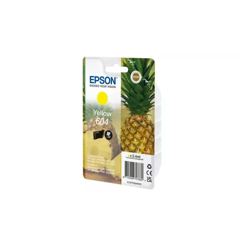 Epson 604 ink cartridge 1 pc(s) Original Standard Yield Yellow