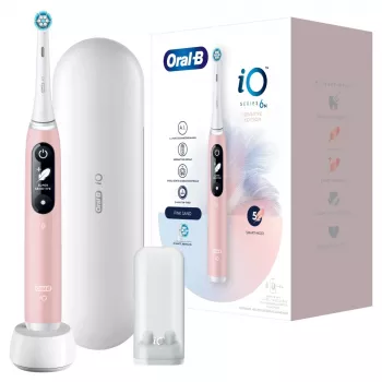 Oral-B 445197 electric toothbrush Adult Vibrating toothbrush Pink, White