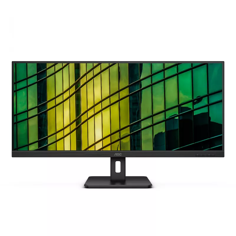 AOC E2 U34E2M/BK computer monitor 86.4 cm (34 inch) 3440 x 1440 pixels UltraWide Quad HD LED Black