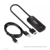 CLUB3D HDMI + Micro USB to DisplayPort™ 4K120Hz or 8K30Hz M/F Active Adapter