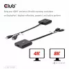CLUB3D HDMI + Micro USB to DisplayPort™ 4K120Hz or 8K30Hz M/F Active Adapter