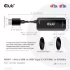 CLUB3D HDMI + Micro USB to USB Type-C 4K120Hz or 8K30Hz M/F Active Adapter