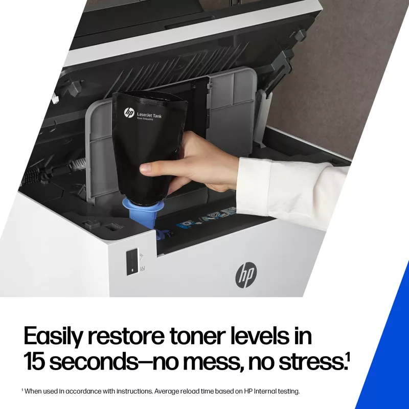 HP 153X Black Original LaserJet Tank Toner Reload Kit, 5000 pages, Black, 1 pc(s)