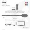 CLUB3D MiniDisplayPort 1.4 to HDMI 4K120Hz or 8K60Hz HDR10+ Cable M/M 1.8m / 6ft