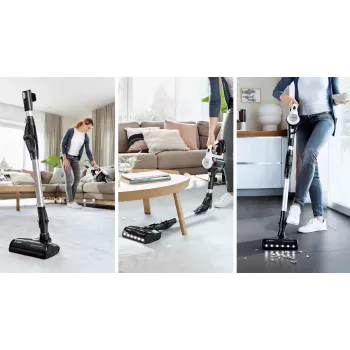 Bosch BCS711XXL stick vacuum/electric broom Battery Dry Bagless 0.3 L White 3 Ah