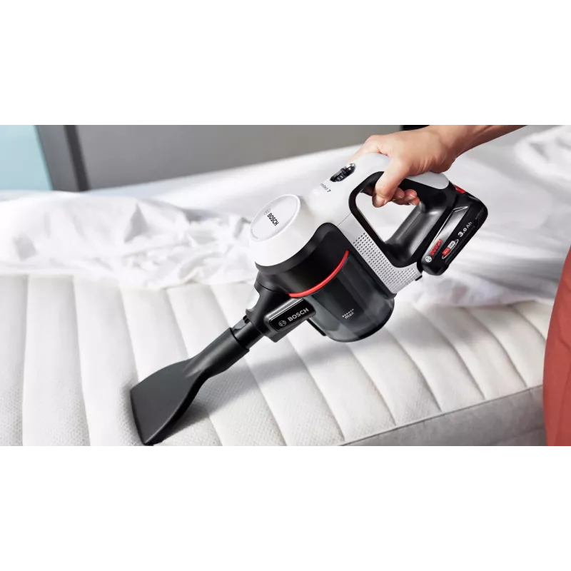 Bosch BCS711XXL stick vacuum/electric broom Battery Dry Bagless 0.3 L White 3 Ah