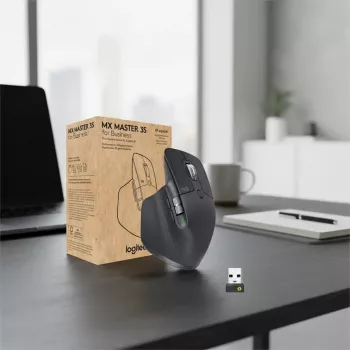 LOGITECH Mx Master 3s For Business - Wireless Bluetooth Mouse - Graphite