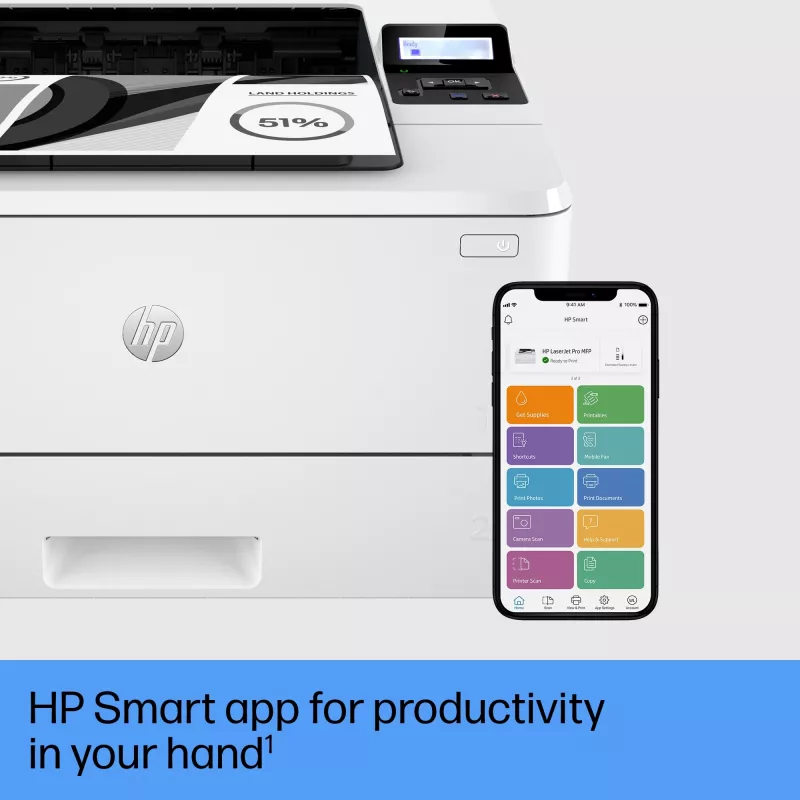 Printer HP LaserJet Pro 4002dw Laser White