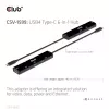 CLUB3D USB4™ Gen3x2 Type-C, 6-in-1 Hub with HDMI™ 8K60Hz or 4K120Hz, 2xUSB Type-A(10G), Ethernet RJ45(2.5G) and 2xUSB Type-C, 1x Data(10G) and 1xPD3.0 charging 100 watt