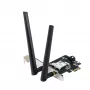 Internal WLAN card ASUS PCE-AXE5400 — PCIe, Wi‑Fi 6E tri‑band (2.4/5/6 GHz), 2402 Mbps, Bluetooth 5.2