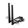 Internal WLAN card ASUS PCE-AXE5400 — PCIe, Wi‑Fi 6E tri‑band (2.4/5/6 GHz), 2402 Mbps, Bluetooth 5.2