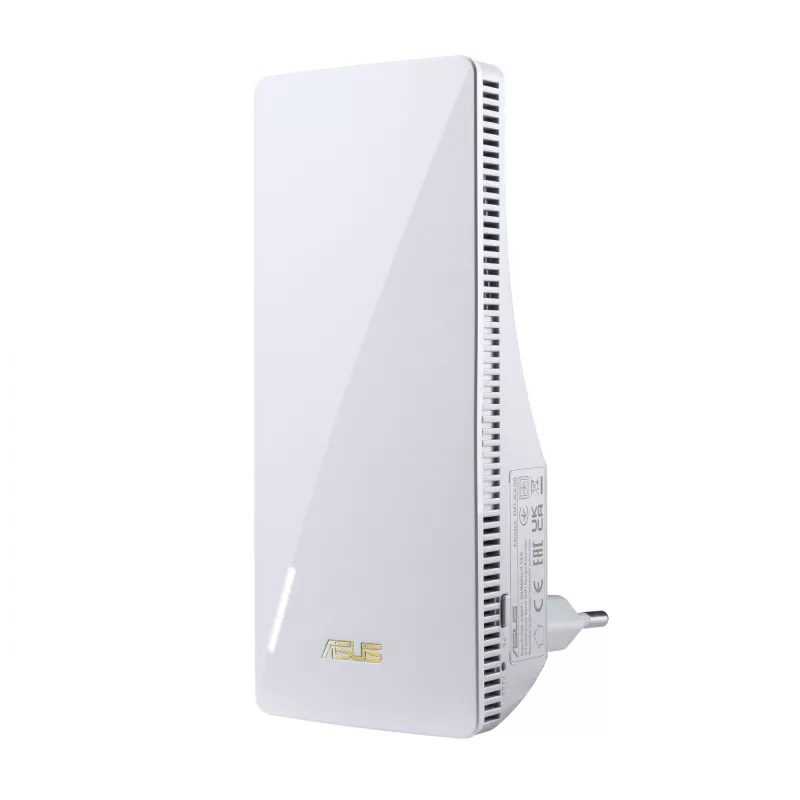 Network transmitter ASUS RP-AX58 — dual-band Wi‑Fi 6 (802.11ax), 2400 Mbps, 1× Gigabit LAN, 2 internal antennas, white