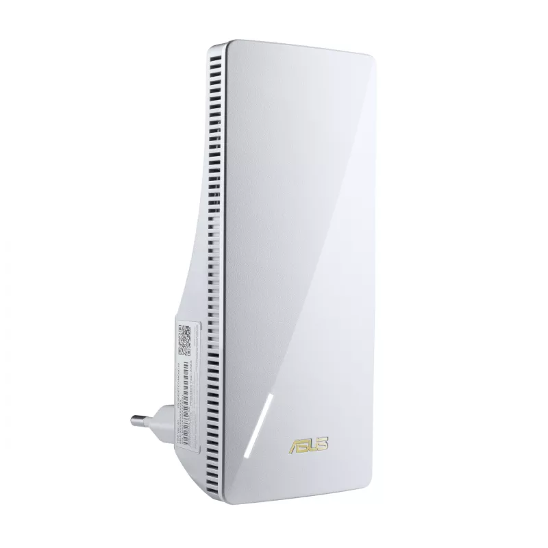 Network transmitter ASUS RP-AX58 — dual-band Wi‑Fi 6 (802.11ax), 2400 Mbps, 1× Gigabit LAN, 2 internal antennas, white