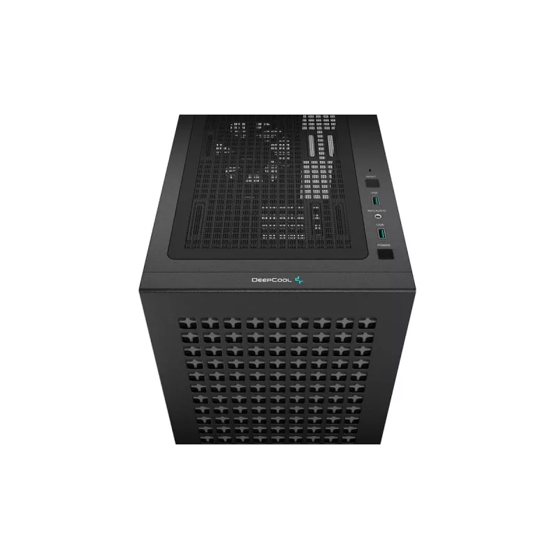 PC case DeepCool CH370 Mini Tower — microATX/Mini‑ITX, tempered glass, support up to 32 cm GPU