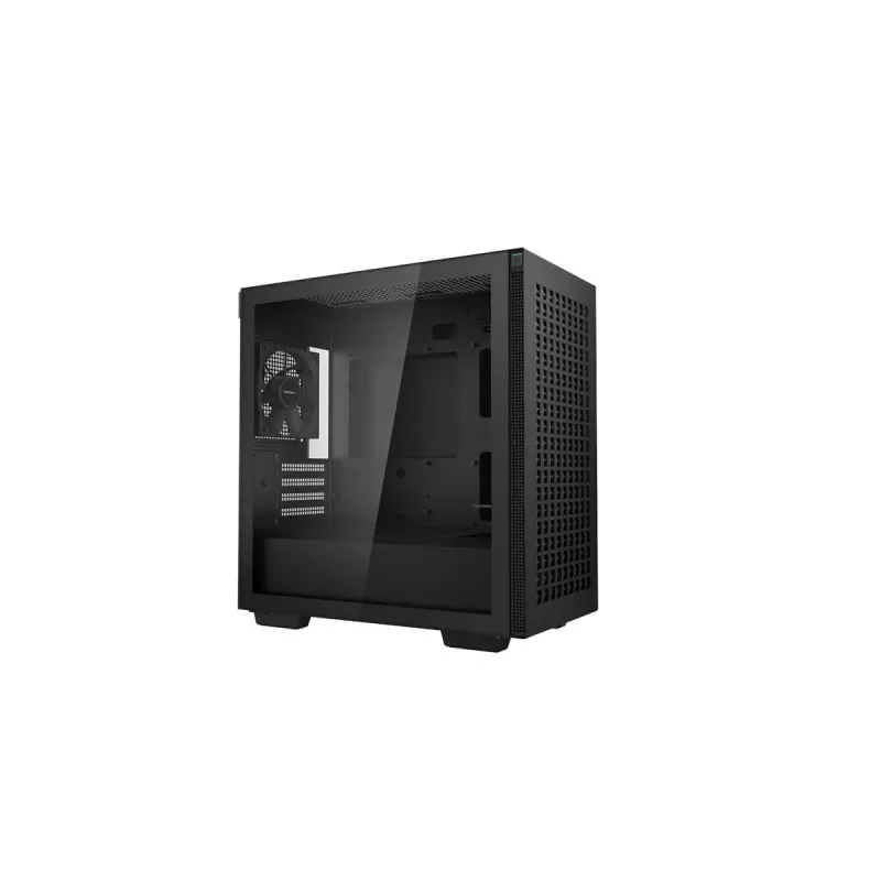 PC case DeepCool CH370 Mini Tower — microATX/Mini‑ITX, tempered glass, support up to 32 cm GPU