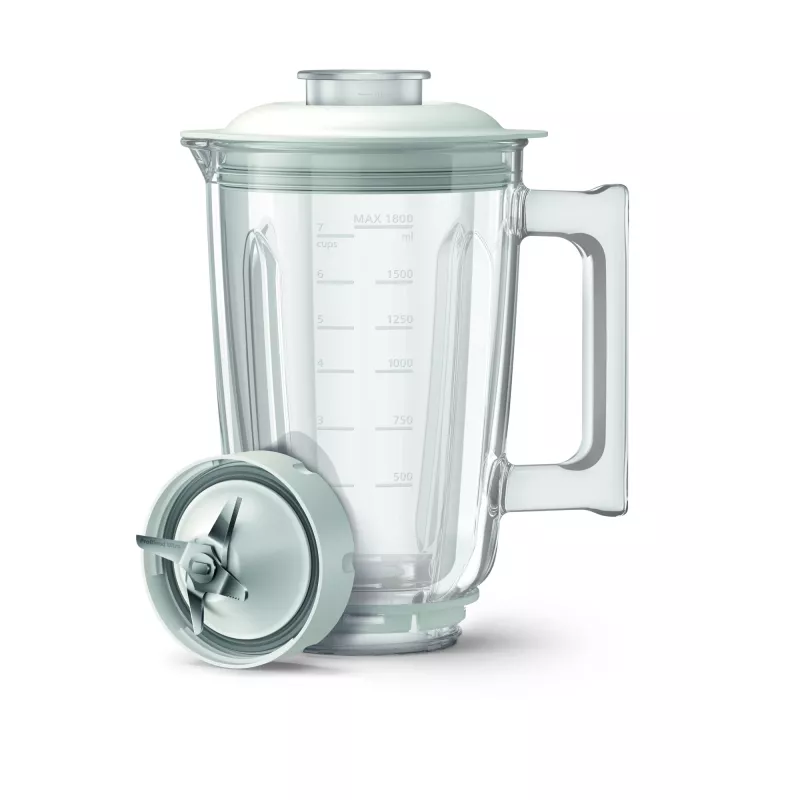 Philips 7000 series HR3760/01 blender 2 L Tabletop blender 1500 W Stainless steel, White