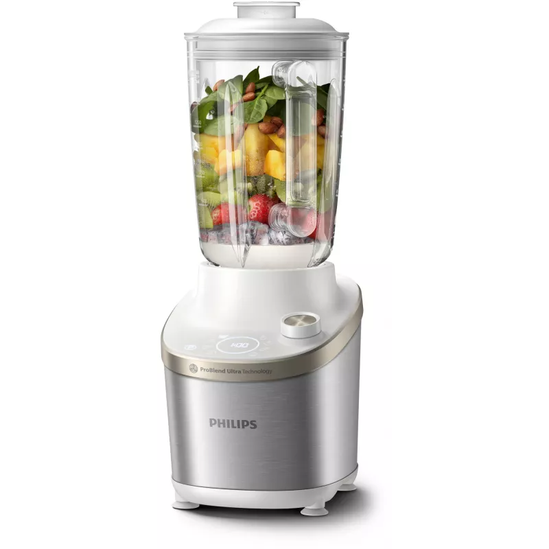 Philips 7000 series HR3760/01 blender 2 L Tabletop blender 1500 W Stainless steel, White