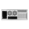 Server Case Silverstone SST-RM44 Tower Black ATX 240 360mm