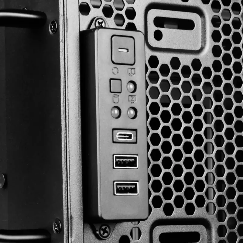 Server Case Silverstone SST-RM44 Tower Black ATX 240 360mm