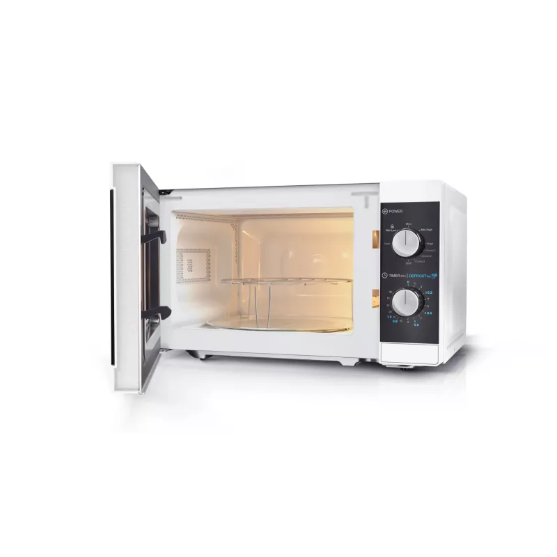 Sharp YC-MG01E-W microwave Black, White Grill microwave Countertop 20 L 800 W