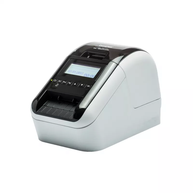 Brother QL-820NWBC label printer Direct thermal Colour 300 x 300 DPI 176 mm/sec Wired & Wireless Ethernet LAN DK Wi-Fi Bluetooth