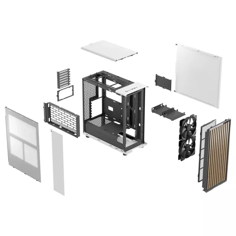 PC Case Fractal Design North Midi Tower White