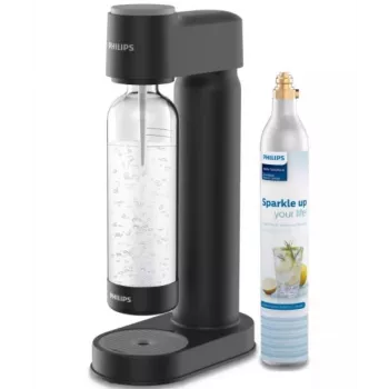 Carbonator Philips Plastic Black 1L PET Bottle