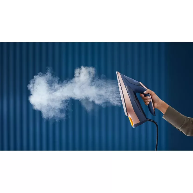 Steam iron Philips Azur 8000 Series DST8050/20 — 3000 W, 0.35 L, SteamGlide Elite soleplate, 85 g/min continuous, 260 g/min boost