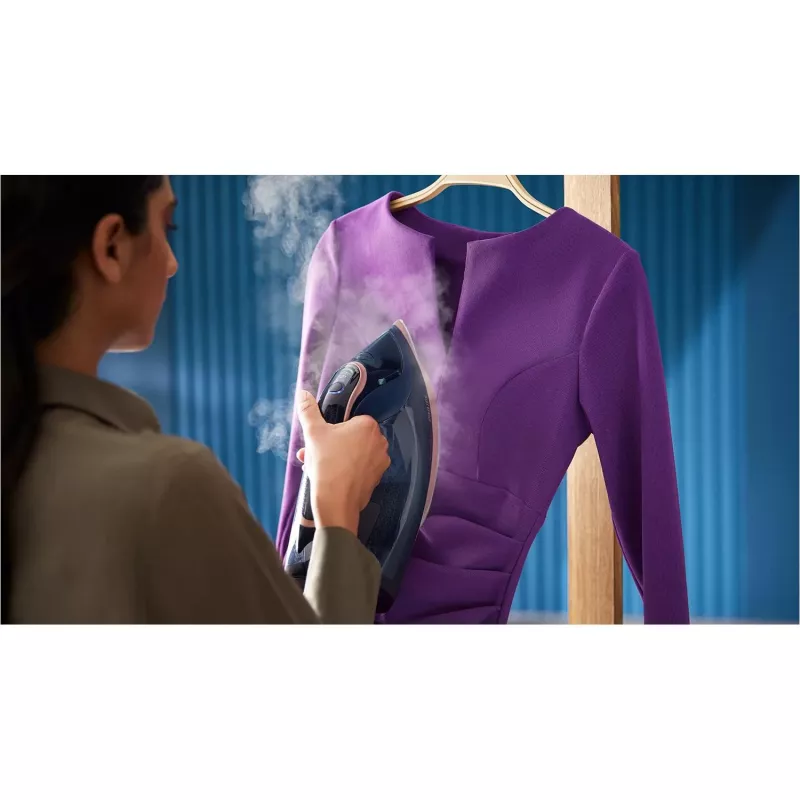 Steam iron Philips Azur 8000 Series DST8050/20 — 3000 W, 0.35 L, SteamGlide Elite soleplate, 85 g/min continuous, 260 g/min boost