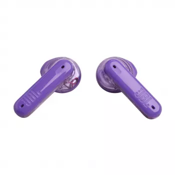 JBL Tune Flex Ghost Edition Headset True Wireless Stereo (TWS) In-ear Calls/Music Bluetooth Purple, Translucent