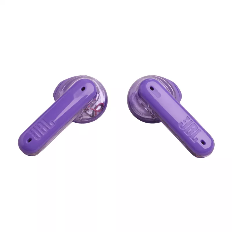 JBL Tune Flex Ghost Edition Headset True Wireless Stereo (TWS) In-ear Calls/Music Bluetooth Purple, Translucent