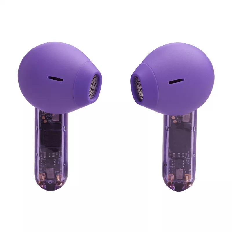 JBL Tune Flex Ghost Edition Headset True Wireless Stereo (TWS) In-ear Calls/Music Bluetooth Purple, Translucent