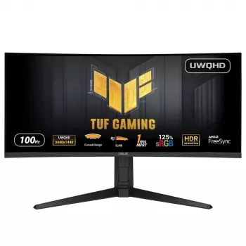 Monitor ASUS TUF Gaming VG34VQEL1A 34 inch Curved LED 3440 x 1440 100 Hz VA 1 ms FreeSync HDR10 USB hub