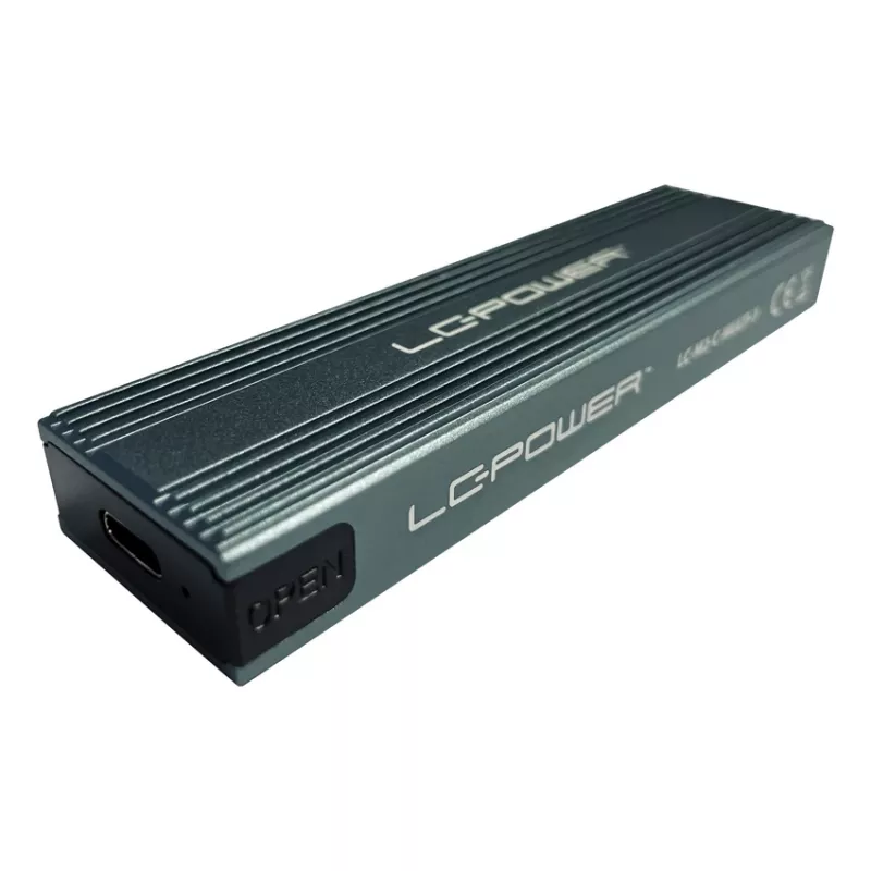LC-POWER SSD Enclosure - M.2 LC-M2-C-MULTI-3 Lc-power USB3.2 M.2-SSD-geh (NVMe & SATA)