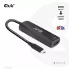CLUB3D USB Gen2 Type-C to HDMI™ 8K60Hz or 4K120Hz HDR10+ with DSC1.2 with Power Delivery 3.0 Active Adapter M/F
