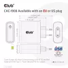 CLUB3D Travel Charger 100 Watt GAN technology, USB-IF TID certified, Single port USB Type-C, Power Delivery(PD) 3.0 Support