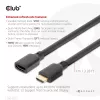 CLUB3D Ultra High Speed HDMI Extension Cable 4K120Hz 8K60Hz 48Gbps M/F 1 m / 3.28 ft 30AWG