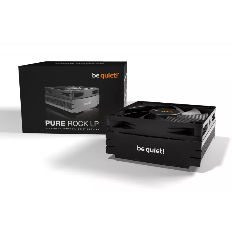 Air cooler be quiet! Pure Rock LP 9.2 cm Black 2500 RPM Rifle bearing