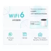 Mesh router TP-Link AX3000 Dual-band 2.4 GHz 5 GHz Wi-Fi 6