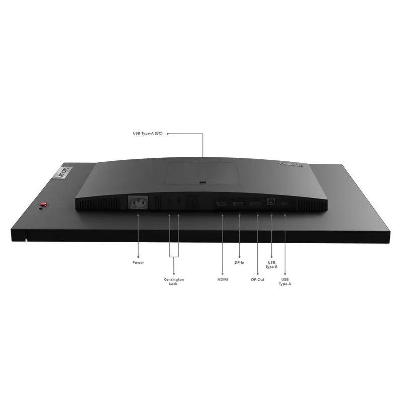 Lenovo ThinkVision P24q-30 computer monitor 60.5 cm (23.8 inch) 2560 x 1440 pixels Quad HD LED Black