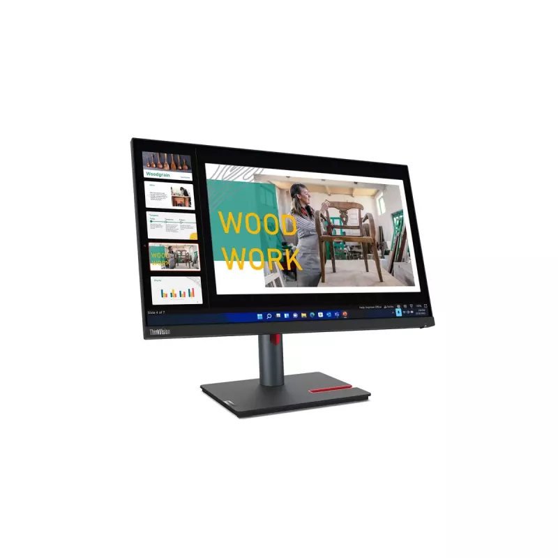 Lenovo ThinkVision P24q-30 computer monitor 60.5 cm (23.8 inch) 2560 x 1440 pixels Quad HD LED Black
