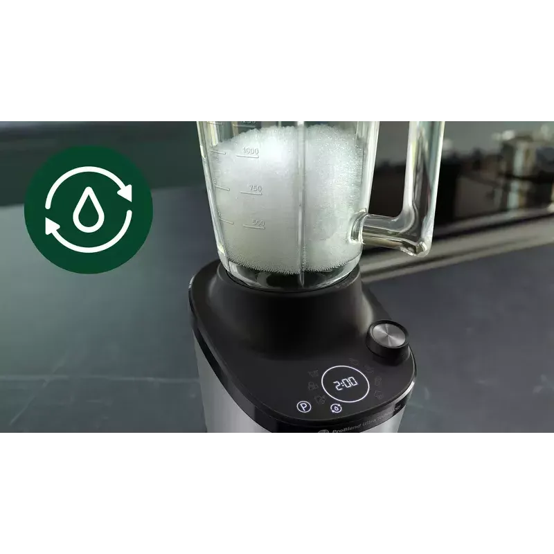 Tabletop blender Philips 7000 series HR3760/00 Black Metallic