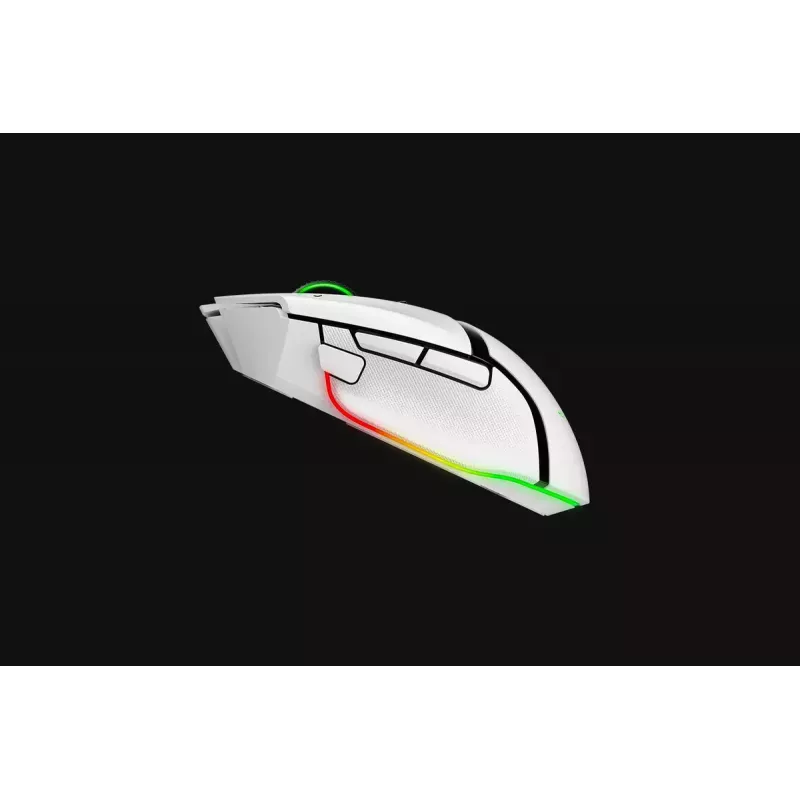 Gaming mouse Razer Basilisk V3 Pro — right-hand, optical 30,000 DPI, RF Wireless/Bluetooth/USB-C, white