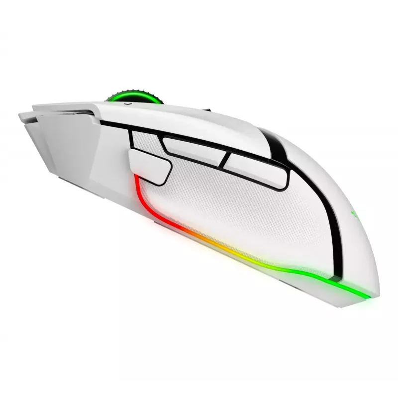 Gaming mouse Razer Basilisk V3 Pro — right-hand, optical 30,000 DPI, RF Wireless/Bluetooth/USB-C, white